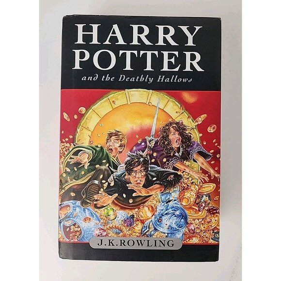 Rowling J.K. Harry Potter and the Deathly Hallows 1st Canadian Edition - Picture 1 of 8